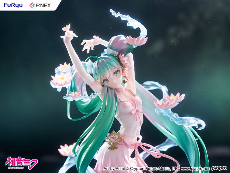 Hatsune Miku Water Lily Ver. 1/7 Scale Pre-Painted Figure image 15