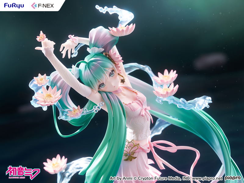 Hatsune Miku Water Lily Ver. 1/7 Scale Pre-Painted Figure image 16