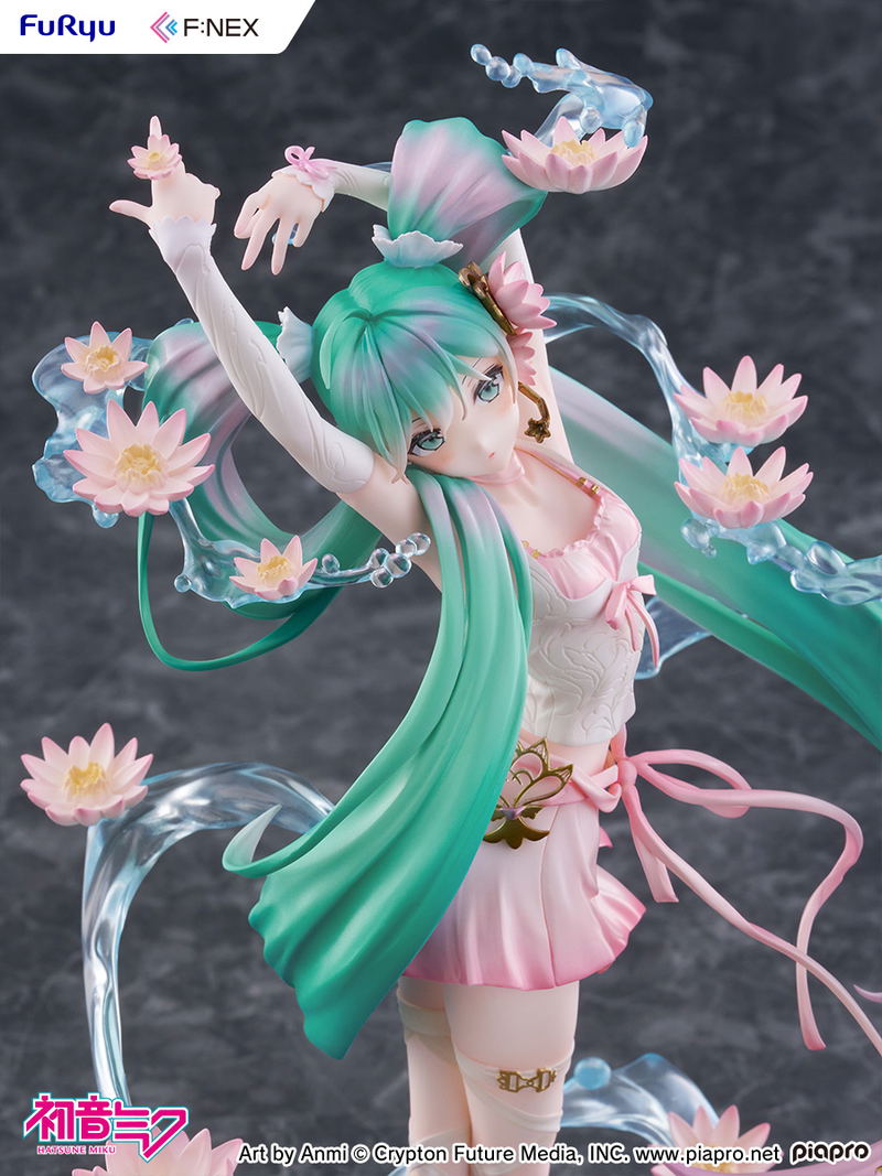 Hatsune Miku Water Lily Ver. 1/7 Scale Pre-Painted Figure image 8