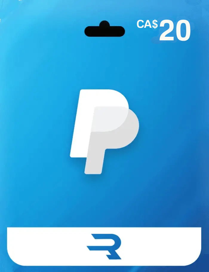 PayPal Gift Card 20 CAD (Rewarble) digital — Import Game Deal