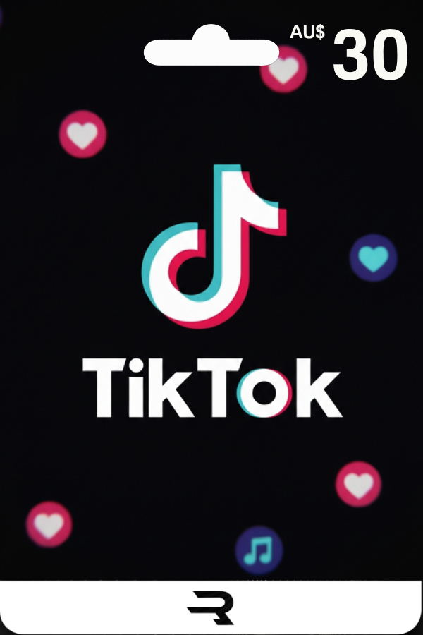 Tiktok Gift Card 30 AUD (Rewarble) digital — Import Game Deal