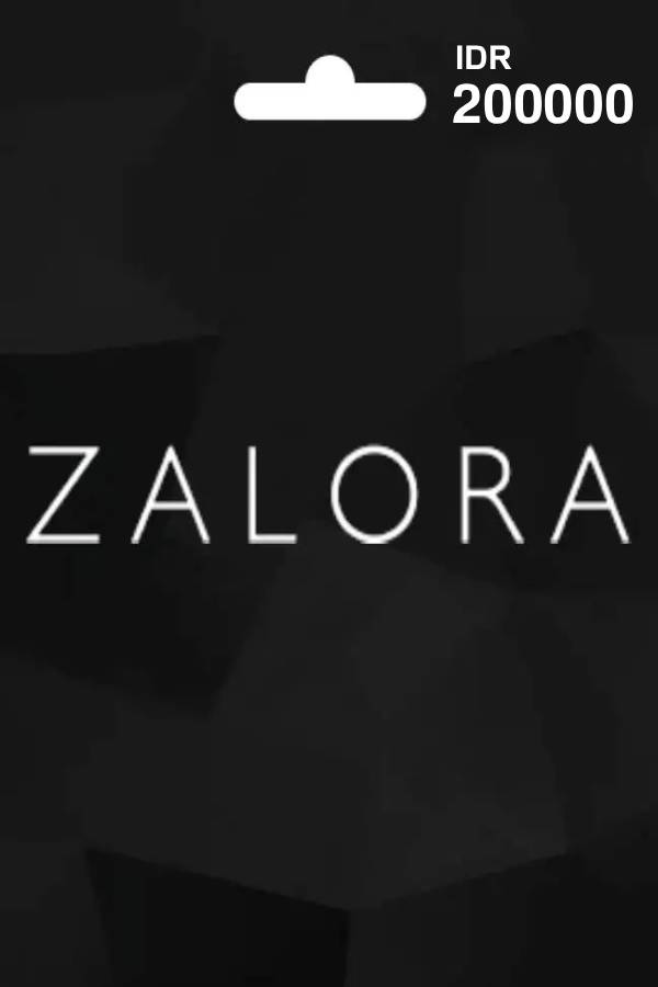 Zalora Gift Card 200,000 IDR | Indonesia Account digital — Import Game Deal