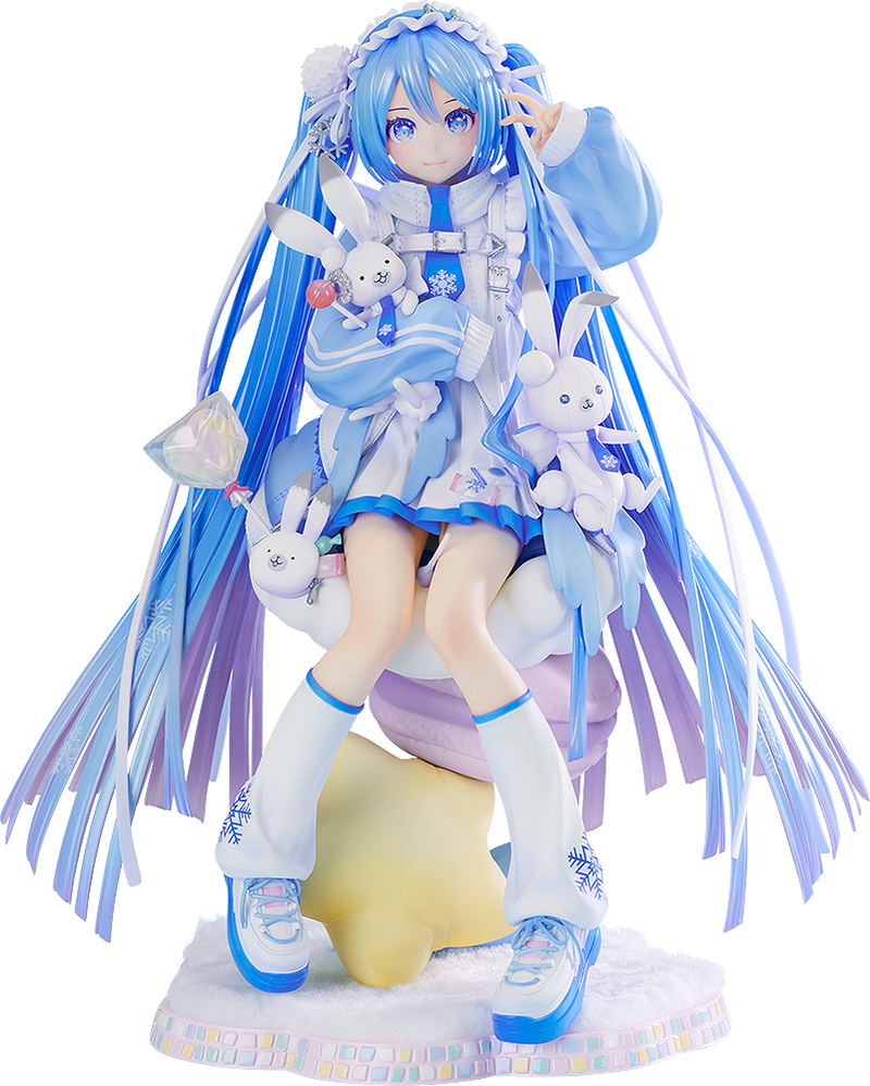 Character Vocal Series 01 Hatsune Miku 1/7 Scale Pre-Painted Figure: Snow Miku Yukiiro Pop Ver. image 1