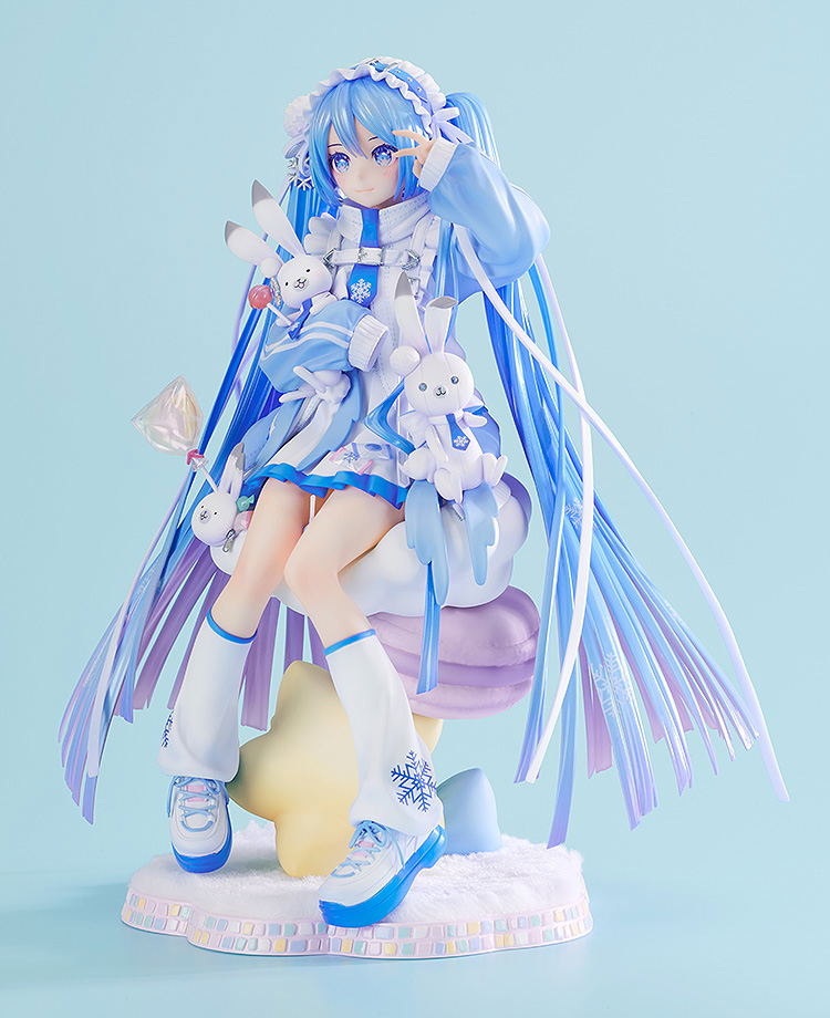 Character Vocal Series 01 Hatsune Miku 1/7 Scale Pre-Painted Figure: Snow Miku Yukiiro Pop Ver. image 3
