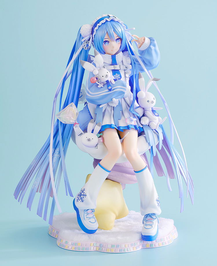 Character Vocal Series 01 Hatsune Miku 1/7 Scale Pre-Painted Figure: Snow Miku Yukiiro Pop Ver. image 5