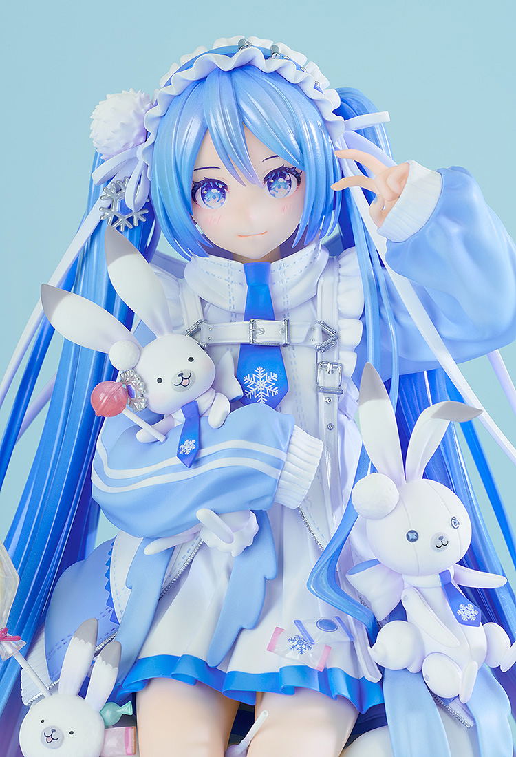 Character Vocal Series 01 Hatsune Miku 1/7 Scale Pre-Painted Figure: Snow Miku Yukiiro Pop Ver. image 6