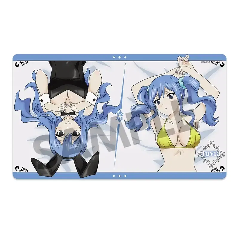 FAIRY TAIL 100年クエスト ラバーマット ジュビア・ロクサー Fairy Tail 100 Years Quest Original Illustration Rubber Mat Juvia