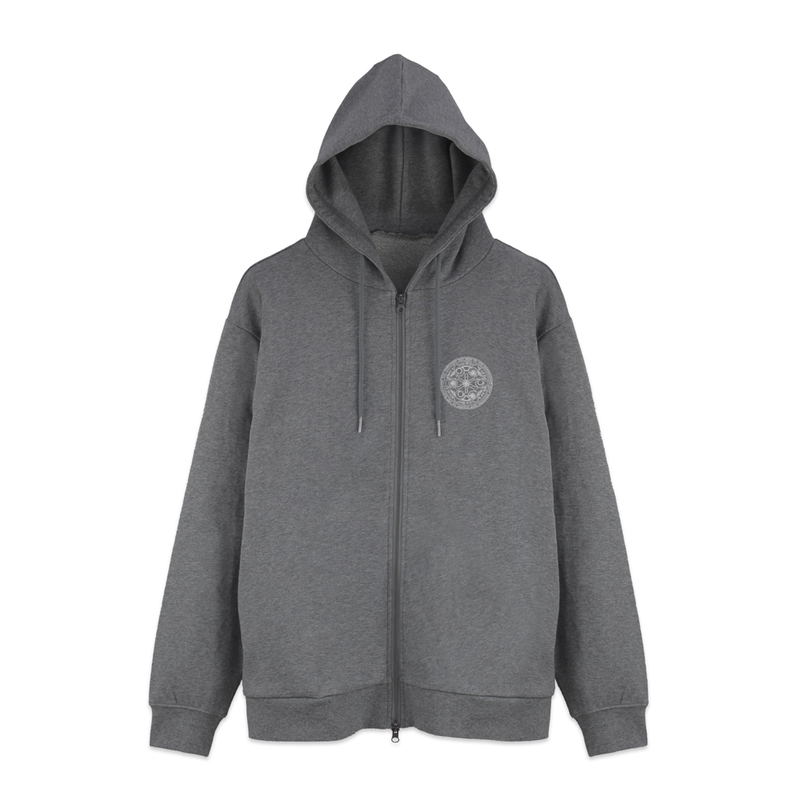 Frieren: Beyond Journey's End - Frieren Zip Hoodie Ver.2.0 (Mix Gray | Size M) image 2
