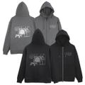 Frieren: Beyond Journey's End - Getting Eaten By Mimic Zip Hoodie (Mix Gray | Size XL) thumbnail 4