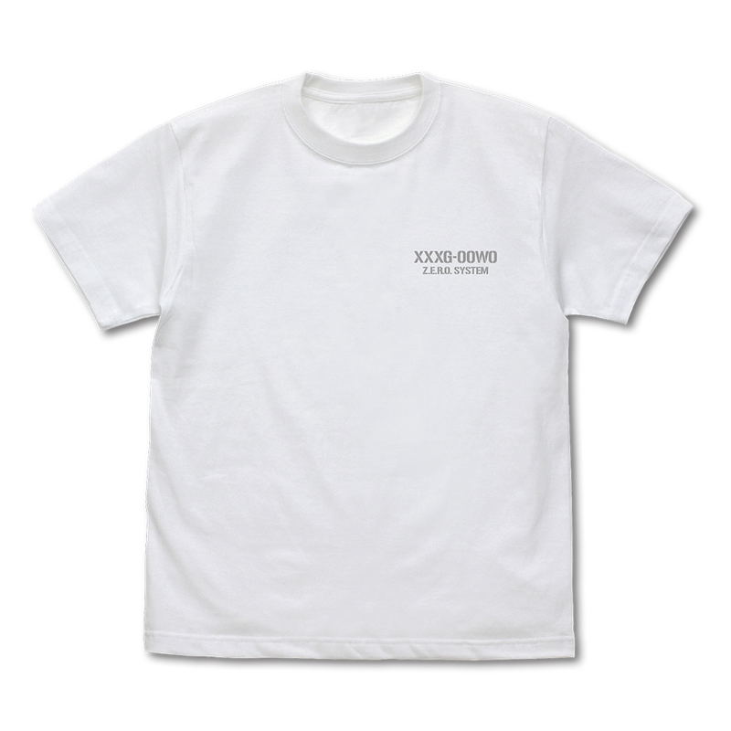 Mobile Suit Gundam Wing - Wing Gundam Zero (EW) T-shirt (White | Size XL) image 1