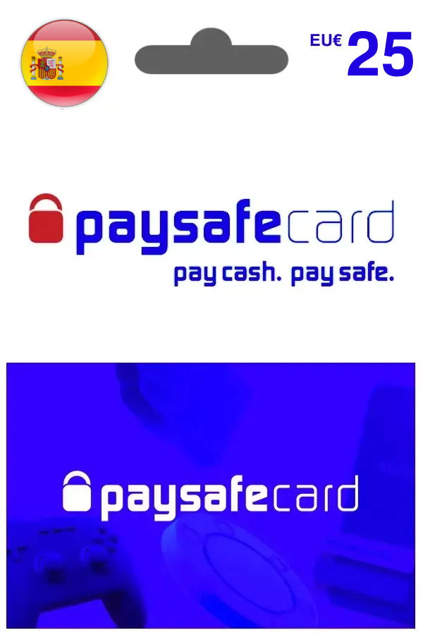 PaysafeCard 25 EUR | Spain Account Only <span class="ext ext_digital">digital</span> image 1