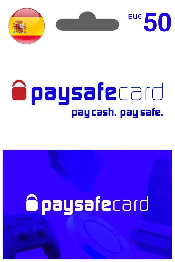 PaysafeCard 50 EUR | Spain Account Only <span class="ext ext_digital">digital</span> image 1