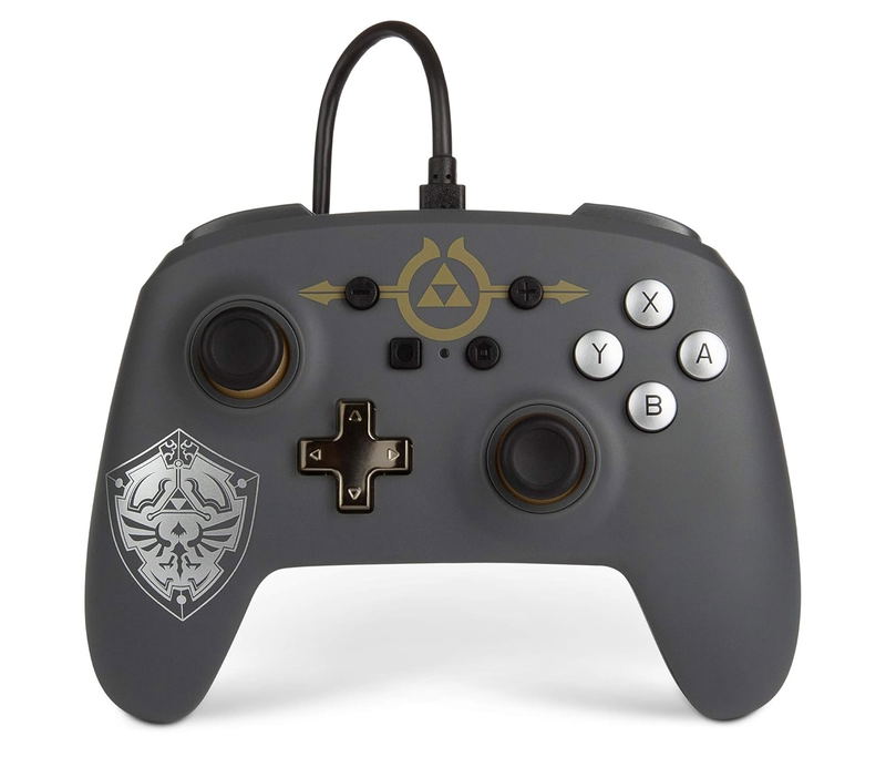 PowerA Enhanced Wired Controller for Nintendo Switch [Hylian Shield] image 1