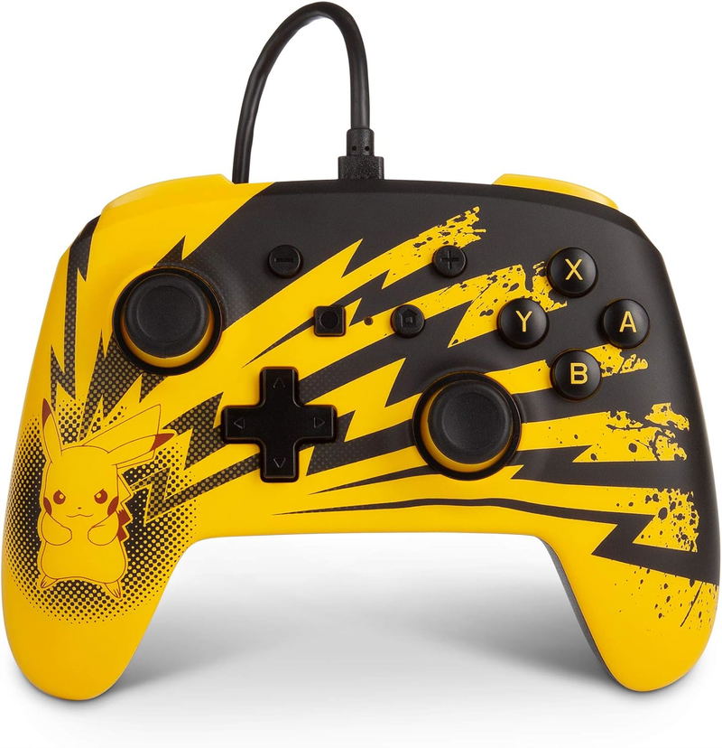 PowerA Enhanced Wired Controller for Nintendo Switch [Pikachu Lightning] image 1