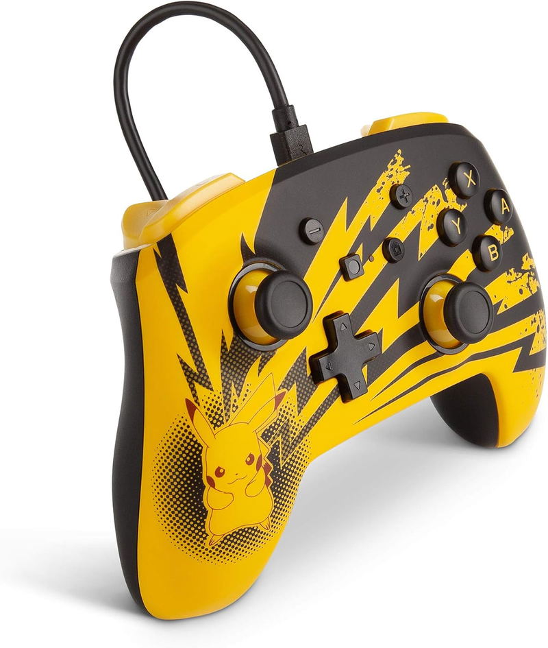 PowerA Enhanced Wired Controller for Nintendo Switch [Pikachu Lightning] image 2