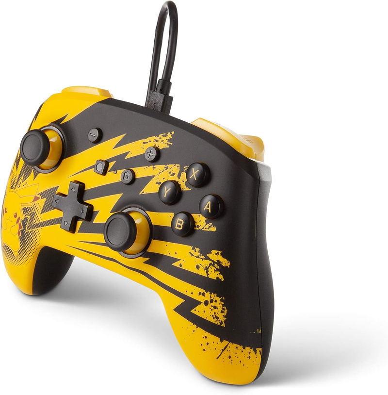 PowerA Enhanced Wired Controller for Nintendo Switch [Pikachu Lightning] image 3