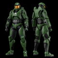 Re:Edit Halo 1/12 Scale Action Figure: Master Chief Mjolnir Mark V Recolor Ver. thumbnail 2