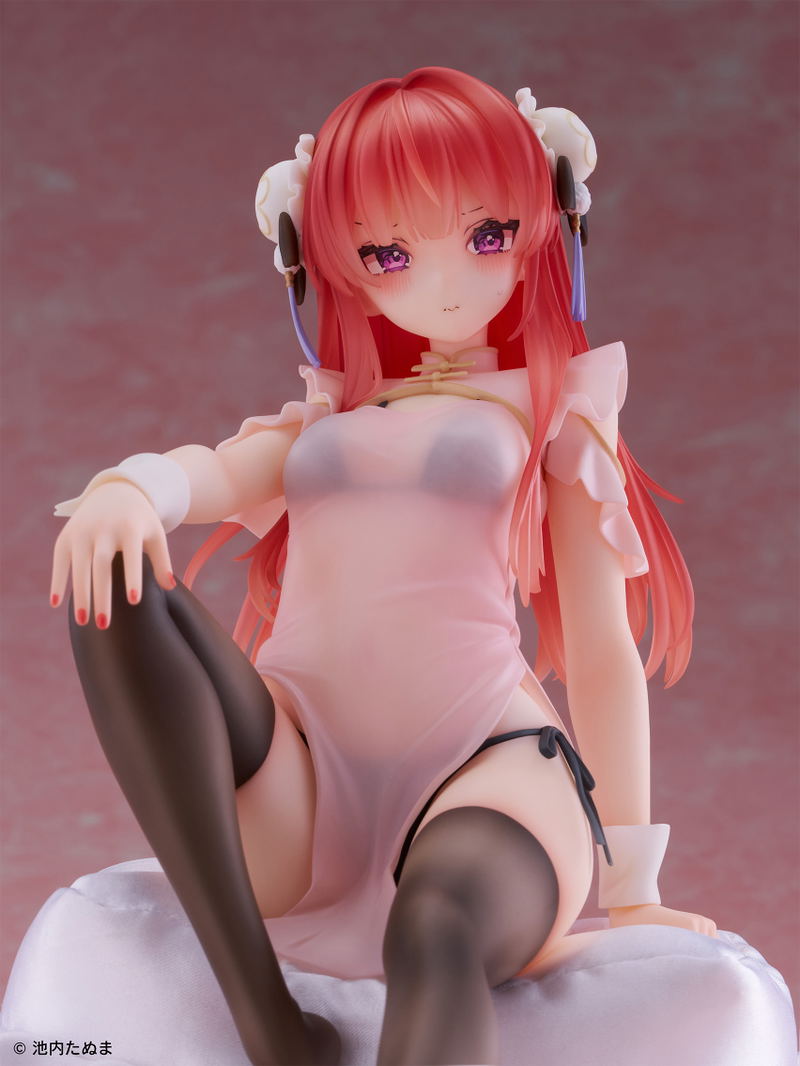 Original Character 1/6 Scale Pre-Painted Figure: Silky Slinky Tanuma Ikeuchi Anna See-through Chinese Dress Ver. image 6