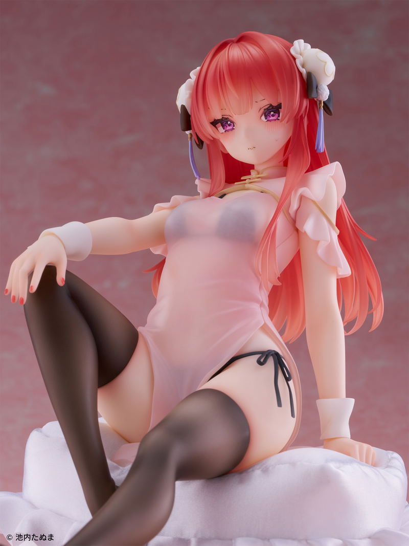 Original Character 1/6 Scale Pre-Painted Figure: Silky Slinky Tanuma Ikeuchi Anna See-through Chinese Dress Ver. image 7