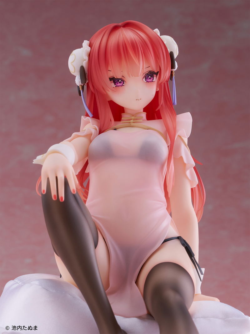 Original Character 1/6 Scale Pre-Painted Figure: Silky Slinky Tanuma Ikeuchi Anna See-through Chinese Dress Ver. image 8