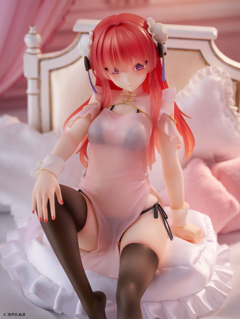 Original Character 1/6 Scale Pre-Painted Figure: Silky Slinky Tanuma Ikeuchi Anna See-through Chinese Dress Ver. image 9
