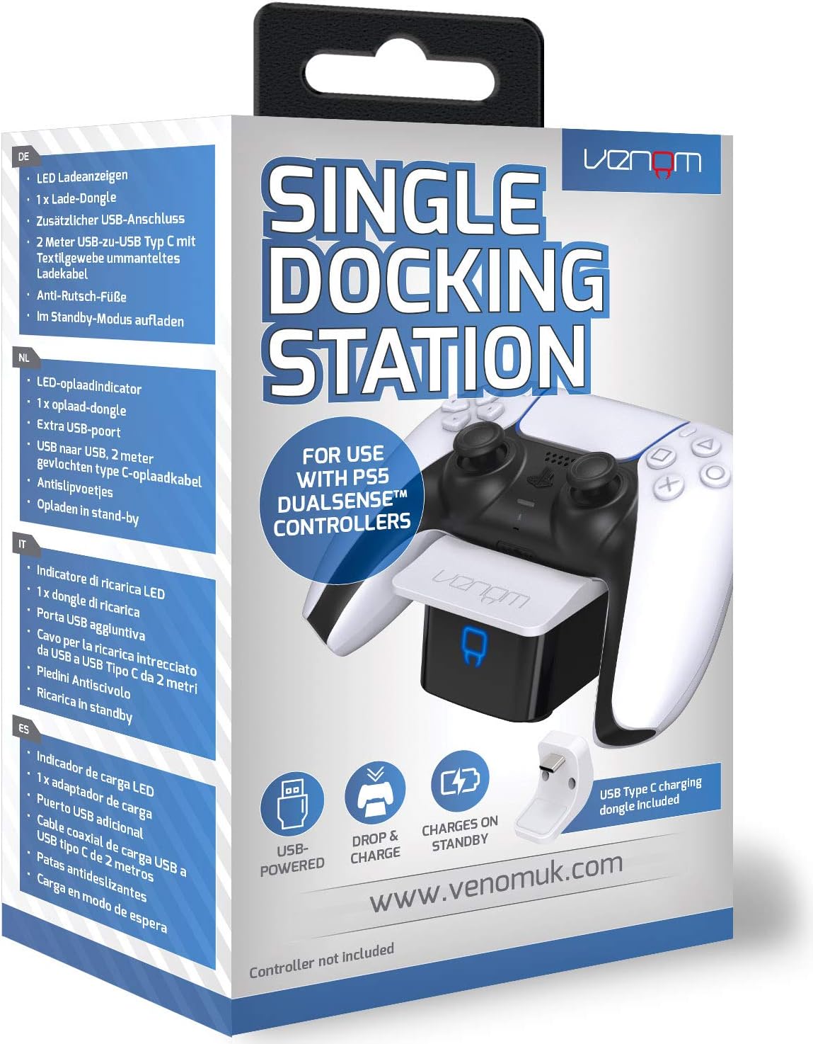 Single Docking Station for PlayStation 5 [White] 対応 PlayStation 5