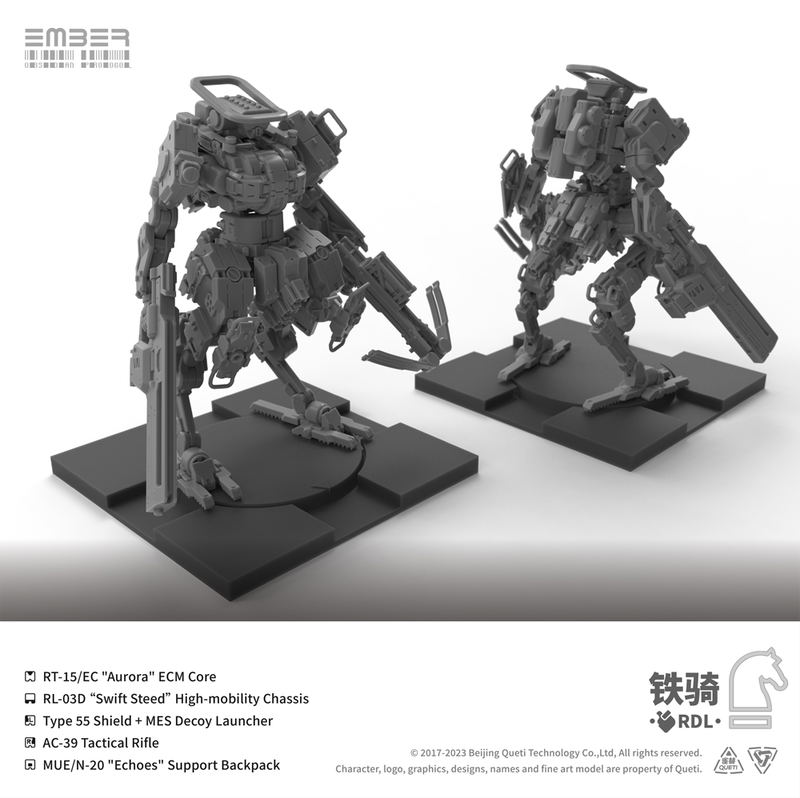 Ember:Obsidian Protocol RDL Cavalry Expansion Pack Plastic Model Kit image 3