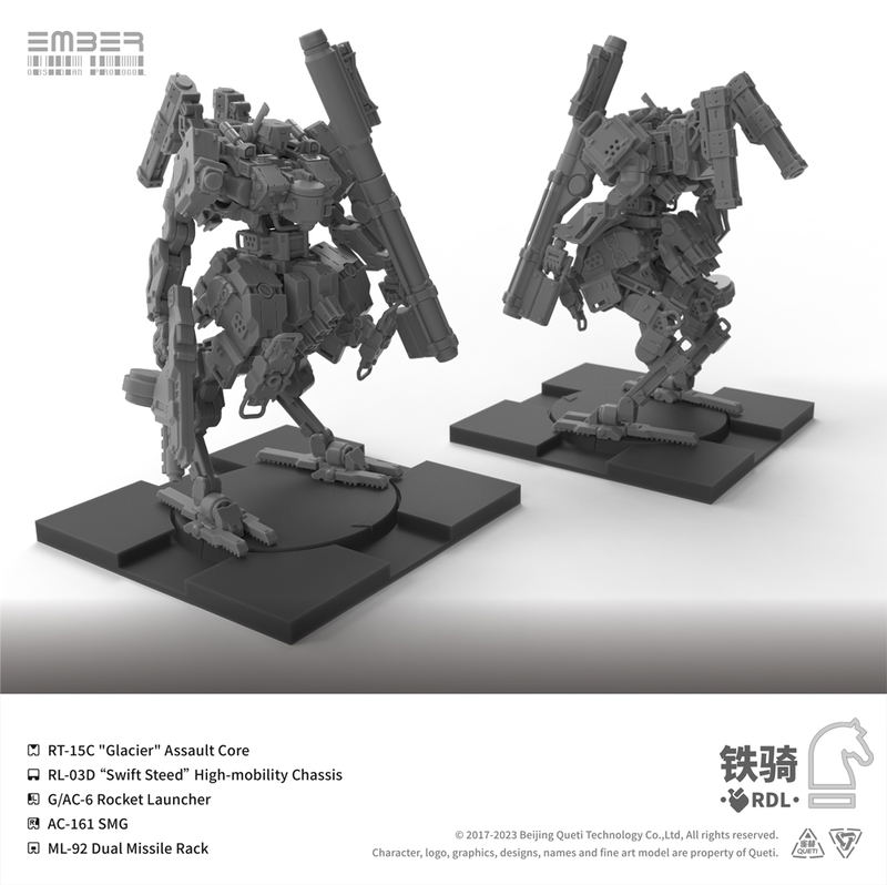 Ember:Obsidian Protocol RDL Cavalry Expansion Pack Plastic Model Kit image 4