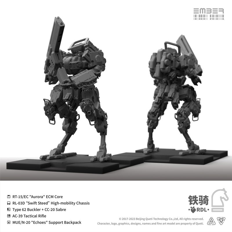 Ember:Obsidian Protocol RDL Cavalry Expansion Pack Plastic Model Kit image 6