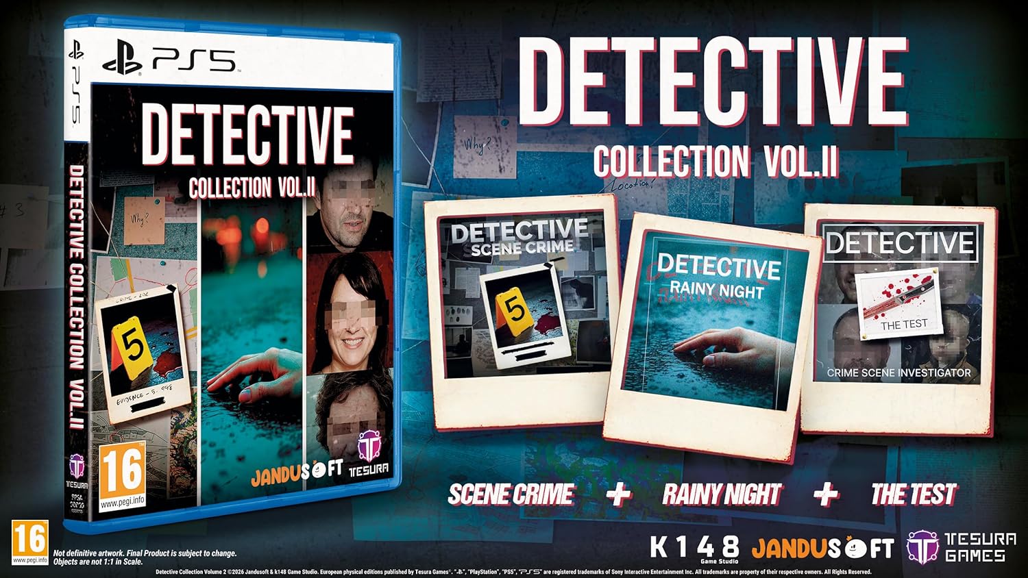 Detective Collection Vol. II for PlayStation 5
