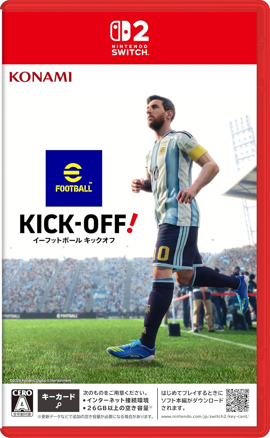 eFootball Kick-Off! (Multi-Language) Game Key Cart for Nintendo Switch 2