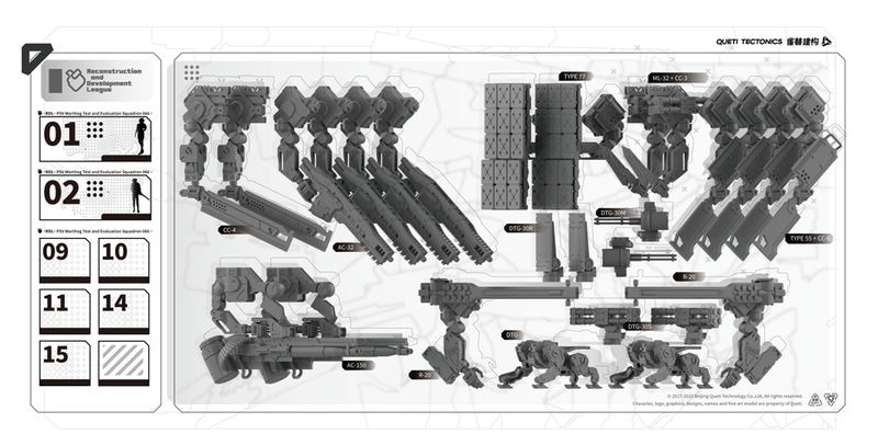 Ember:Obsidian Protocol RDL Core Pack Plastic Model Kit image 9