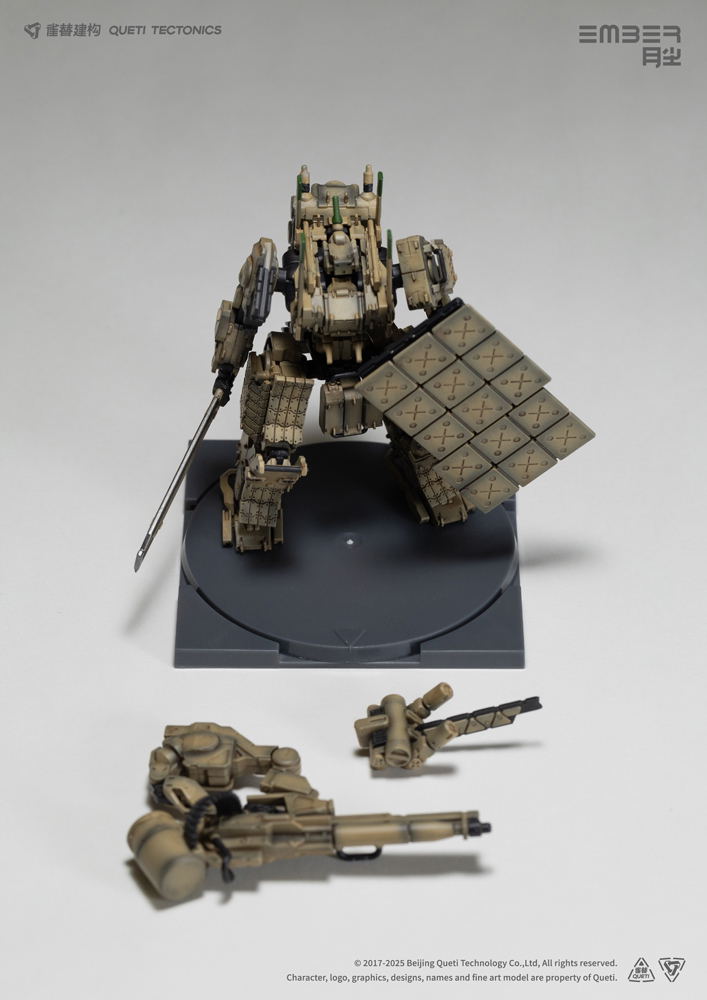 Ember:Obsidian Protocol RDL Dune Single Pack Plastic Model Kit image 6