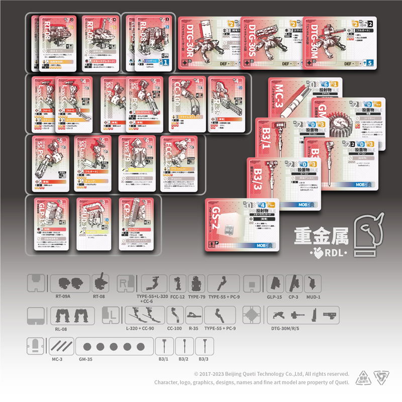 Ember:Obsidian Protocol RDL Heavy Metal Expansion Pack Plastic Model Kit image 10