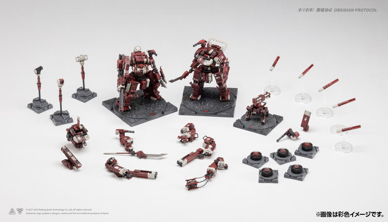 Ember:Obsidian Protocol RDL Heavy Metal Expansion Pack Plastic Model Kit image 12