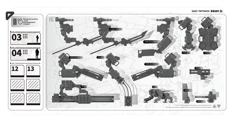 Ember:Obsidian Protocol RDL Heavy Metal Expansion Pack Plastic Model Kit image 7