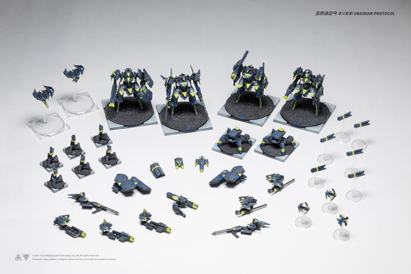 Ember:Obsidian Protocol UN Core Pack Plastic Model Kit image 12