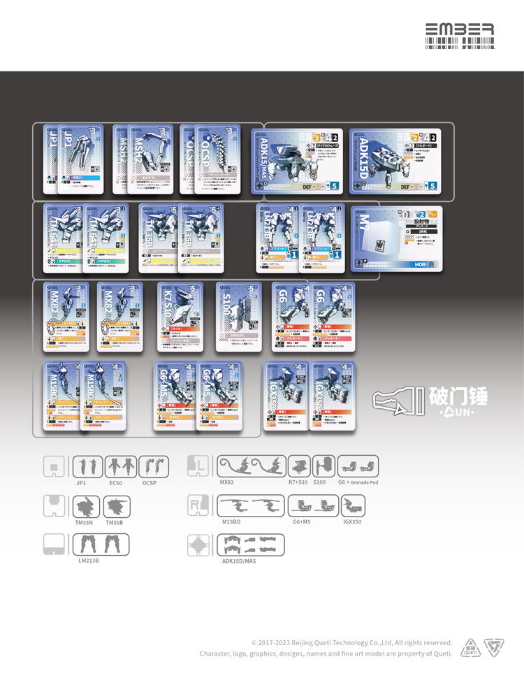 Ember:Obsidian Protocol UN Door Breaker Expansion Pack Plastic Model Kit image 10