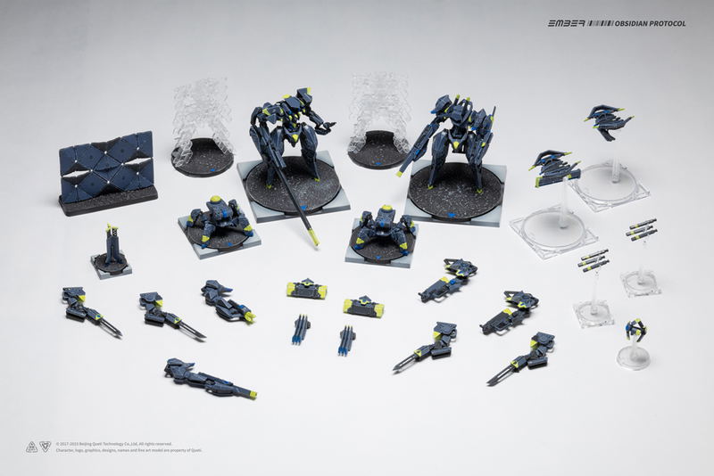 Ember:Obsidian Protocol UN Scalpel Expansion Pack Plastic Model Kit image 12