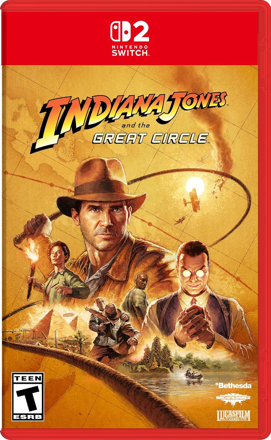 Indiana Jones and the Great Circle Game Cart for Nintendo Switch 2