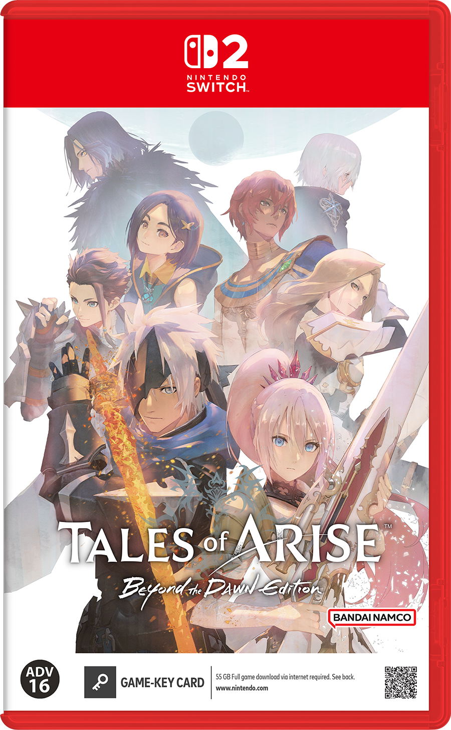 Tales of Arise [Beyond the Dawn Edition] (Multi-Language) Game Key Cart (Cover - English) for Nintendo Switch 2