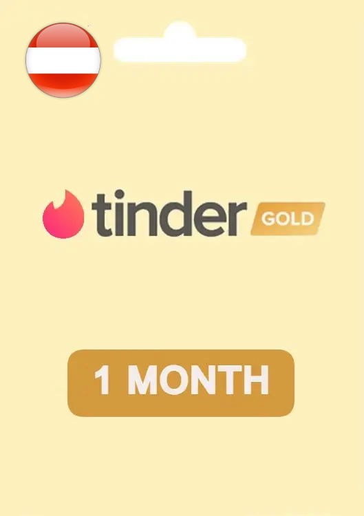 Tinder Gold 1 Month Subscription | Austria Account digital — Import Game Deal