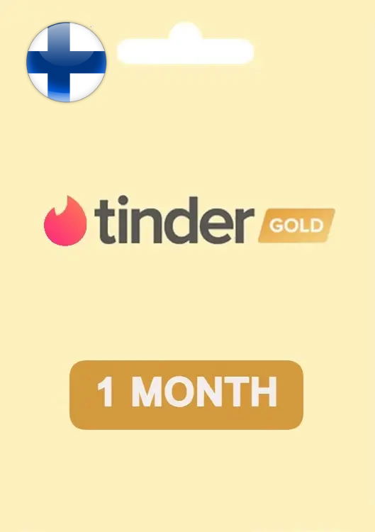 Tinder Gold 1 Month Subscription | Finland Account digital — Import Game Deal