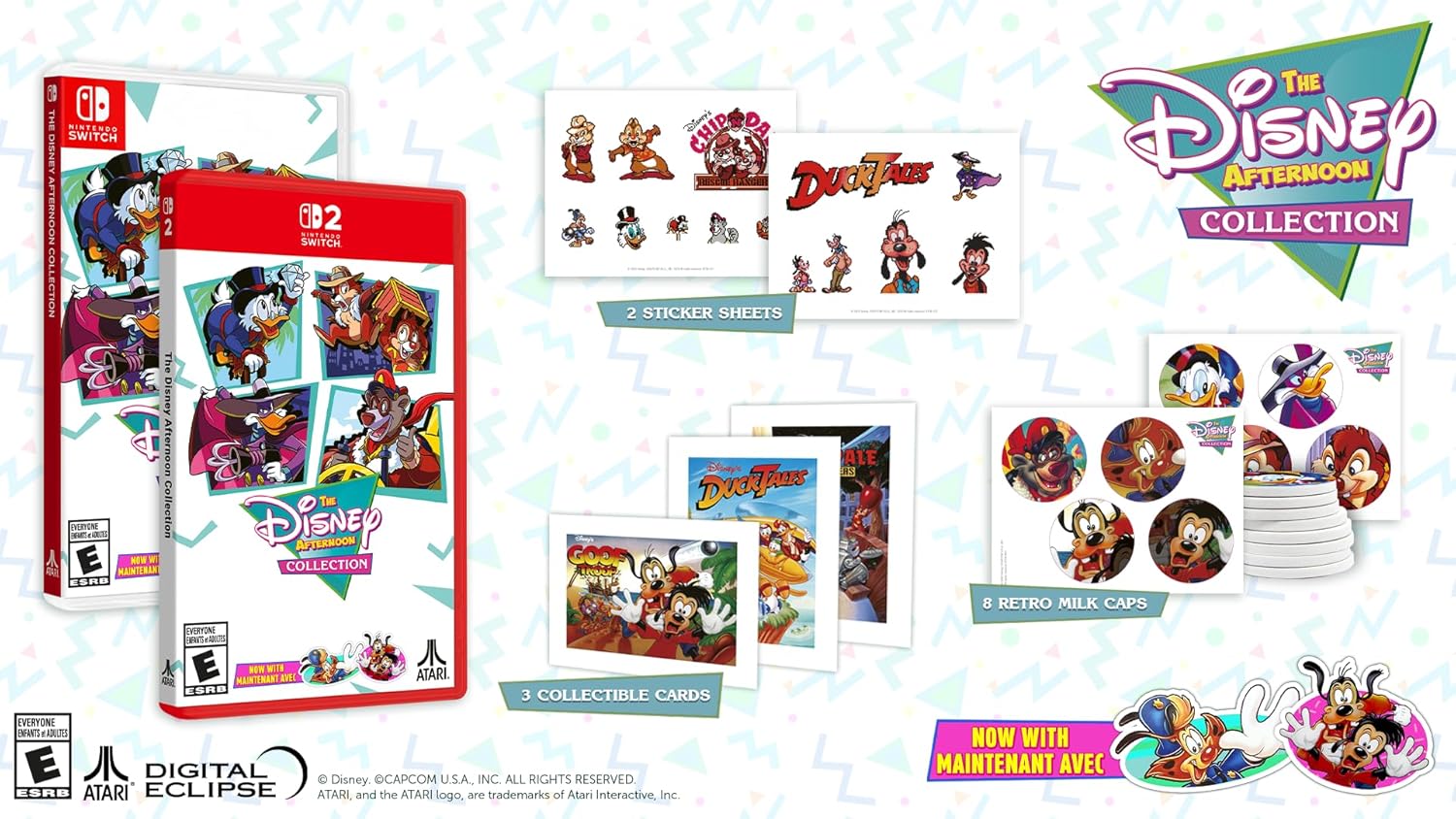 The Disney Afternoon Collection Game Cart for Nintendo Switch 2