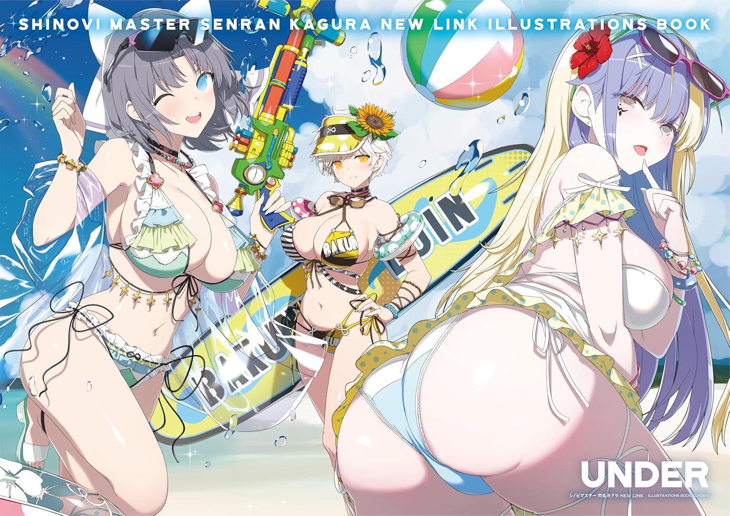 Shinobi Master Senran Kagura: New Link Illustrations Book [UNDER]