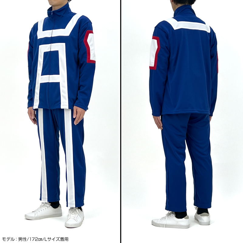 Anime My Hero Academia - U.A. High School Gym Uniform (Long Sleeve Top And Bottom Set) (Men's L) image 11