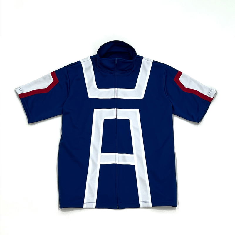 Anime My Hero Academia - U.A. High School Gym Uniform (Short Sleeve Track Jacket) (Men's XL) image 1
