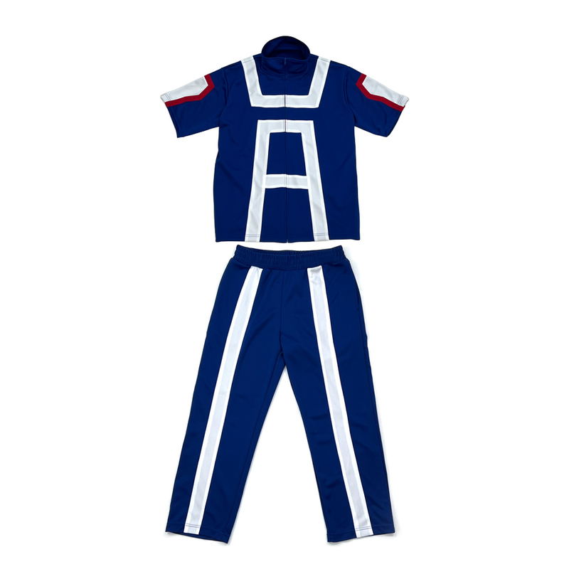 Anime My Hero Academia - U.A. High School Gym Uniform (Short Sleeve Top And Bottom Set) (Men's M) image 1