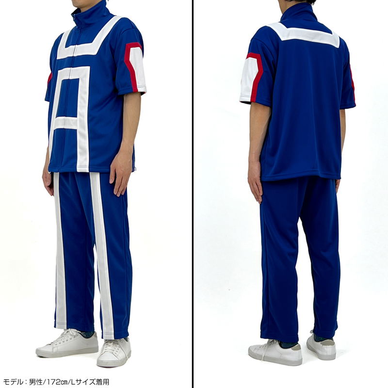 Anime My Hero Academia - U.A. High School Gym Uniform (Short Sleeve Top And Bottom Set) (Men's L) image 11