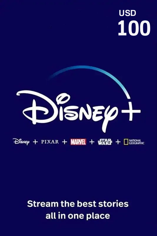 Disney+ Gift Card 100 USD | US Account Only <span class="ext ext_digital">digital</span> image 1